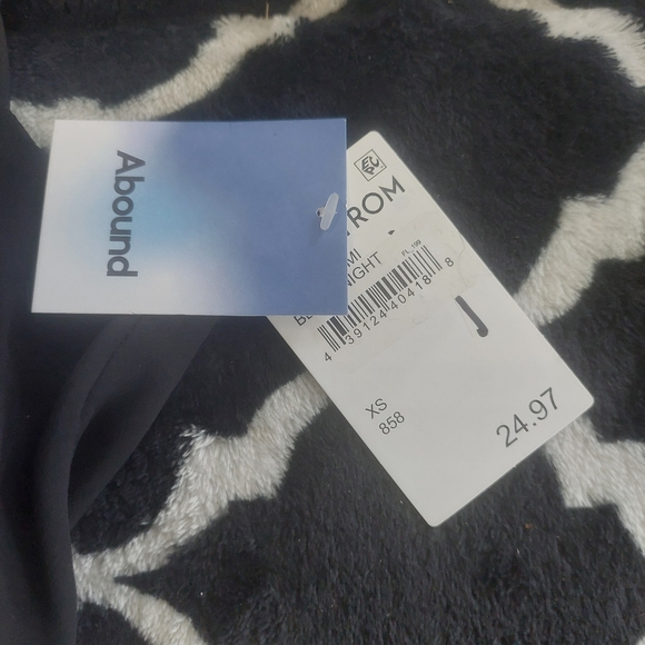 Abound Black Asymmetrical Ruffled Camisole - Picture 4 of 5